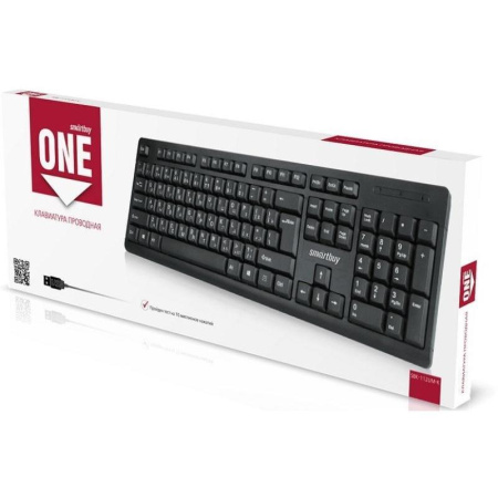 Клавиатура Smartbuy ONE 112 USB (SBK-112UM-K) черная