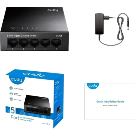 Коммутатор Cudy GS105