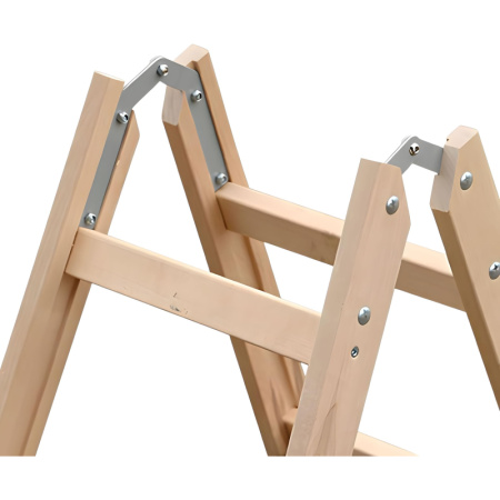 Стремянка деревянная двусторонняя 2х5 ступеней Алюмет (WD1205) Стремянка деревянная двусторонняя 2х5 ступеней Алюмет (WD1205)