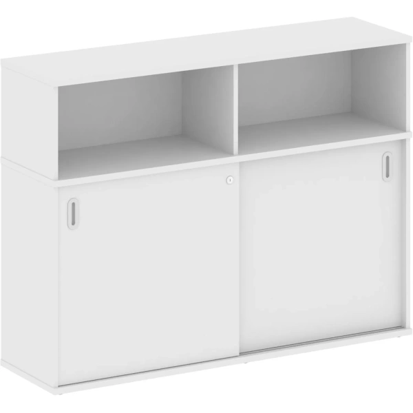 Шкаф-купе Metal System Style Б.ШК-2 Т (белый,1475x410x1098 мм)