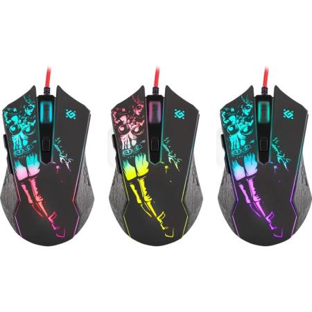 Мышь игровая Defender Sin'Sister GM-933 чёрная (52933)
