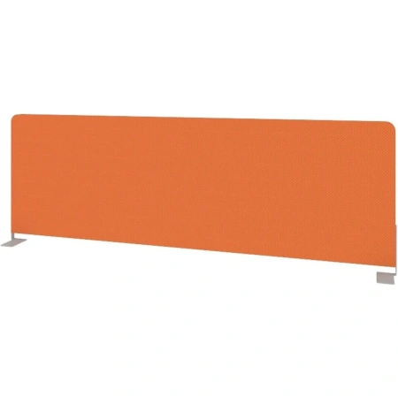 Экран к столу Metal System Style Б.ТЭКР-120 с креплением боковой (оранжевый, 1200х28х390 мм)