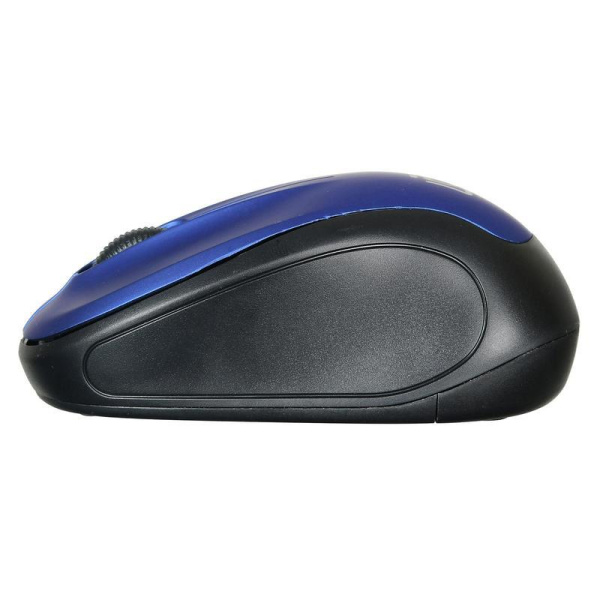 Мышь компьютерная Oklick 665MW черно-синяя