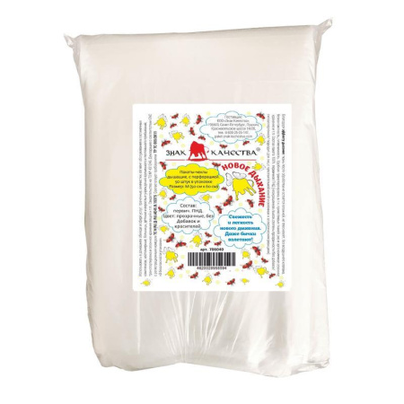 Пакет фасовочный Новое дыхание ПНД 20 мкм 50х60 см (50 штук в упаковке)