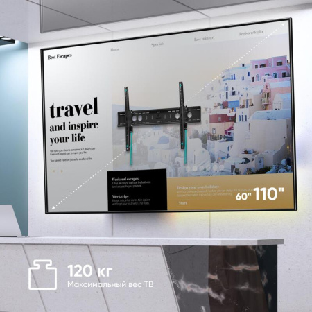 Кронштейн Onkron UT12 черный