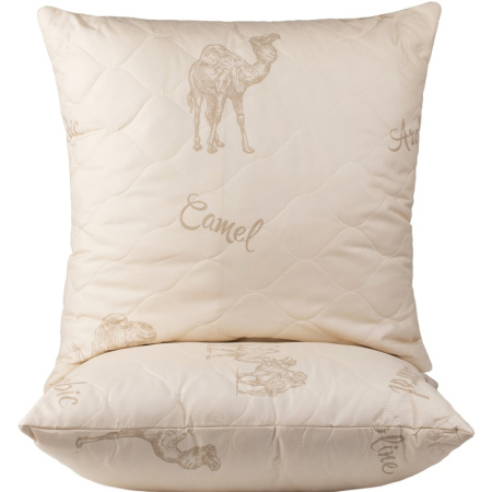 Подушка Эльф Верблюжья шерсть 68х68 см холфитекс/микросатин Подушка Эльф Верблюжья шерсть 68х68 см холфитекс/микросатин