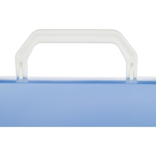 Папка-портфель пластиковая Attache Selection Breeze А4 голубая (335х350  мм, 1 отделение)
