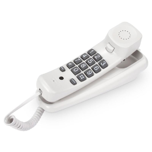 Телефон проводной TeXet TX-219 светло-серый
