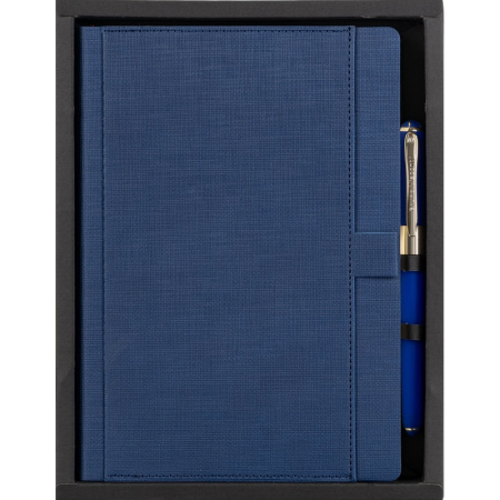 Набор недатированный Bruno Visconti Marseille (ежедневник синий, ручка)
