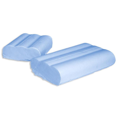 Глина для лепки Луч голубая 500 г