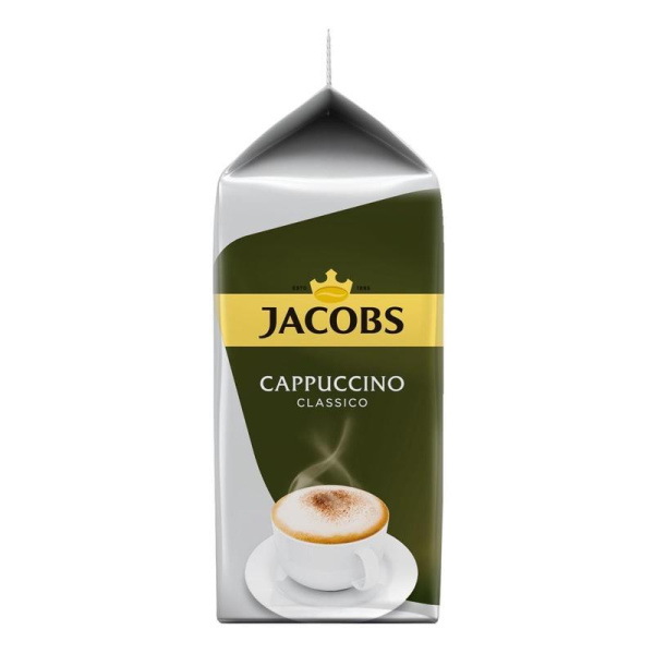 Капсулы для кофемашин T-диски Tassimo Cappuccino 8 порций (16 штук в упаковке)