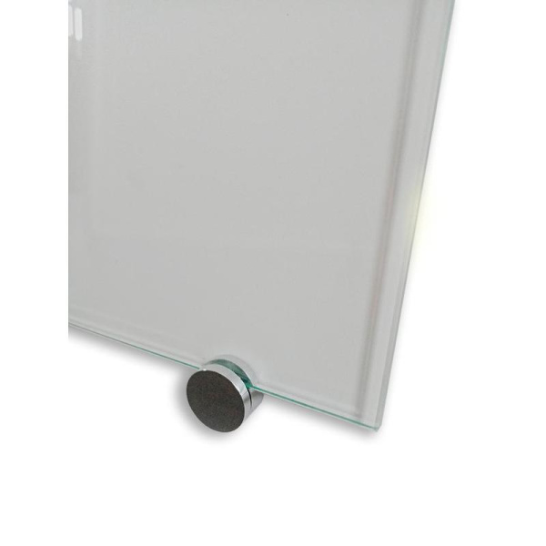 Доска стеклянная 90х120 см маркерная бесцветная Attache Premium