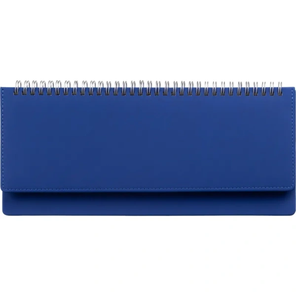 Планинг датированный 2026 год Attache Velvet искусственная кожа Soft Touch 64 листа синий