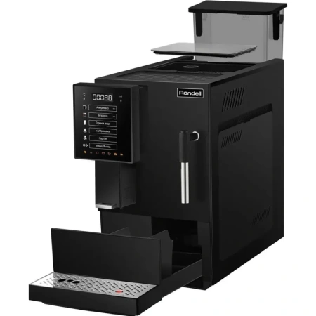 Кофемашина с капучинатором Rondell RDE-1117 чёрная