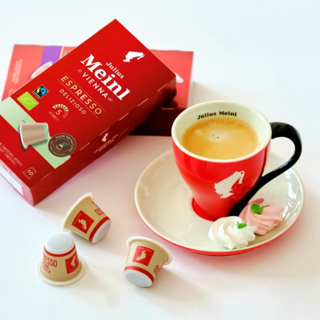 Кофе в капсулах для кофемашин Julius Meinl Espresso Delizioso (10 штук в  упаковке)