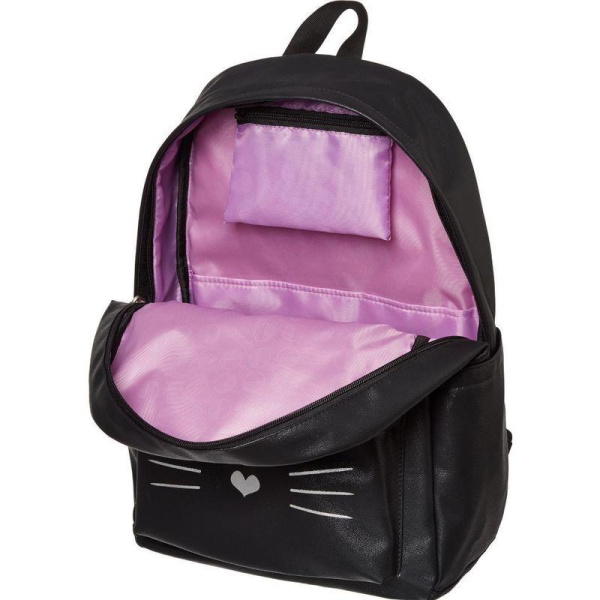Рюкзак школьный №1 School Kitty черный