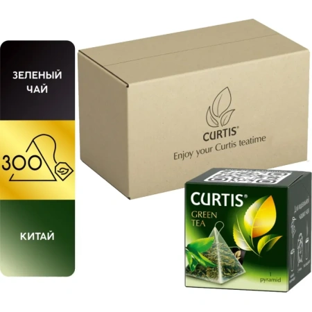 Чай зелёный Curtis Green Tea 300 пирамидок