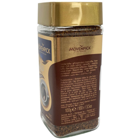 Кофе растворимый Movenpick Gold Original 100 г (стекло)