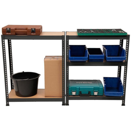 Стеллаж металлический Практик SBL (5 полок, 1200x400х1800 мм)