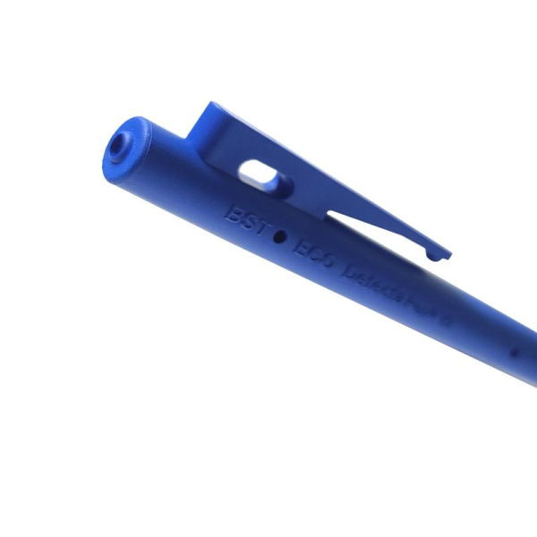 Набор шариковых ручек неавтоматические металлодетектируемые одноразовые Haccper BST ECO ST1EV22100DBB синяя (толщина линии 1 мм, 2 штуки в наборе)