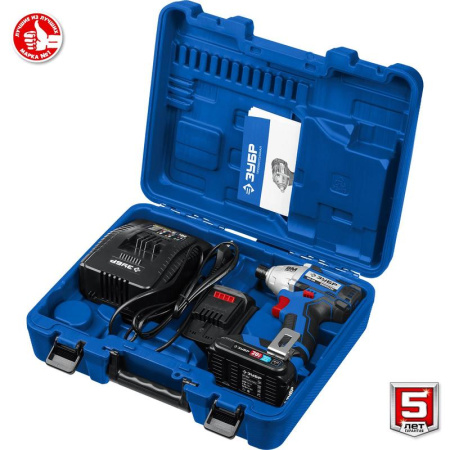 Винтоверт аккумуляторный ЗУБР GVB-250-22