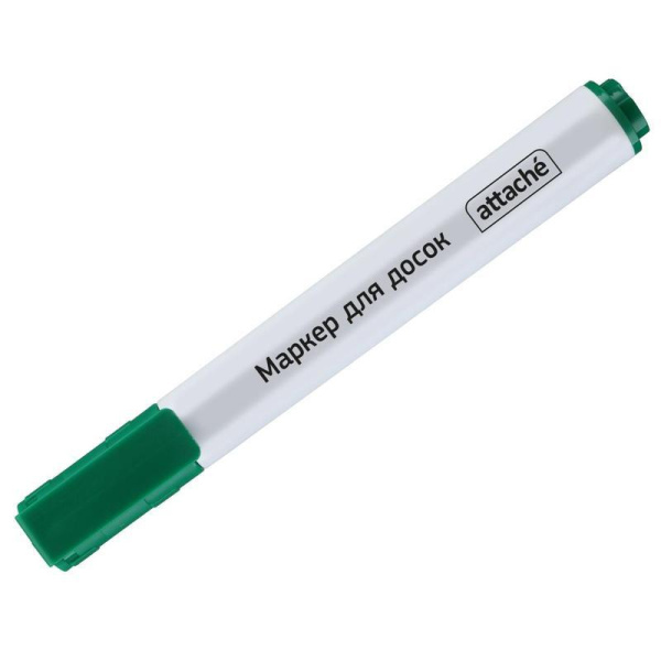 Маркер для досок Attache Accent зеленый (толщина линии 1-5 мм)