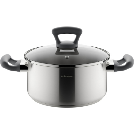 Кастрюля Nadoba Vikki 3 л нержавеющая сталь с крышкой