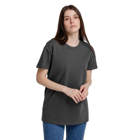 Футболка темно-серая Imperial 190 короткий рукав 100% хлопок размер L  (52-54)