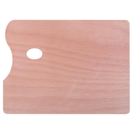 Палитра деревянная Сонет прямоугольная