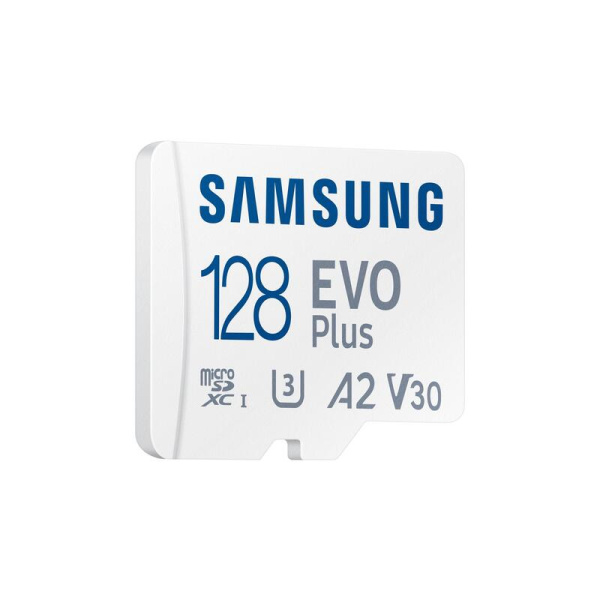Карта памяти 128 ГБ microSDXC Samsung Evo Plus UHS-I U3 V30 A2  (MB-MC128KA/APC)
