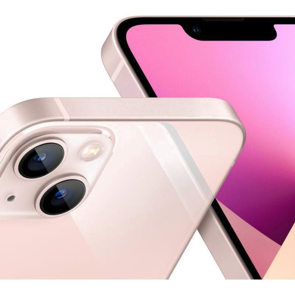 Смартфон Apple iPhone 13 128 ГБ розовый (MLNY3RU/A)