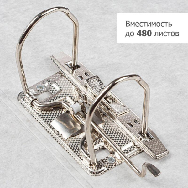 Папка-регистратор Комус Экономи 75 мм красная
