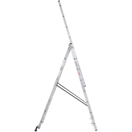 Лестница Новая Высота NV 1230 алюминиевая трёхсекционная 3х8 ступеней  (1230308)