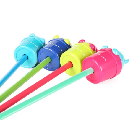 Точилка для карандашей M&G So Many Cats с контейнером пластиковая