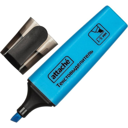 Маркер выделитель текста Attache Colored 1-5мм набор 6цв.