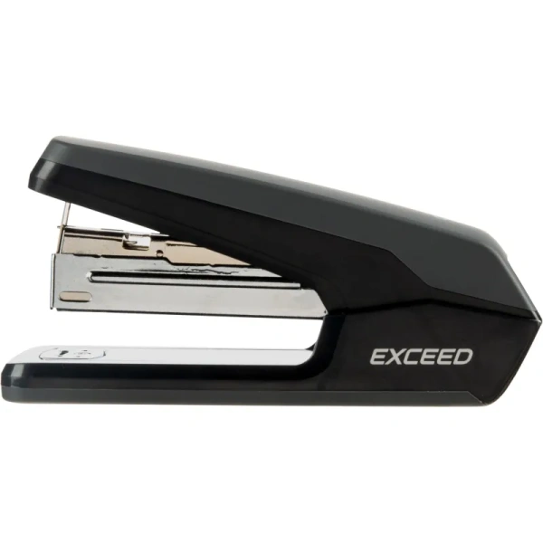 Степлер Deli Exceed E0464BLACK до 25 листов черный (скобы № 24/6, 26/6)