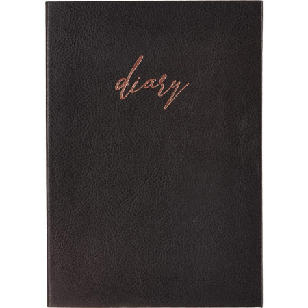 Ежедневник недатированный Attache искусственная кожа A5 136 листов  черный (140x200 мм) Ежедневник недатированный Attache искусственная кожа A5 136 листов  черный (140x200 мм)