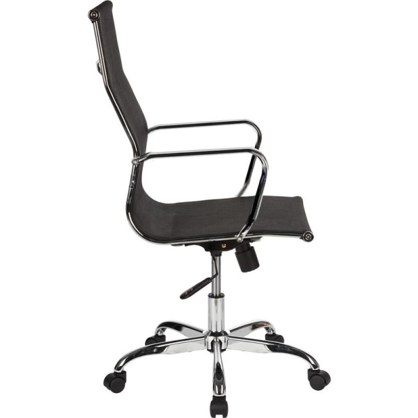 Кресло для руководителя Easy Chair 710 T черное (сетка, металл)