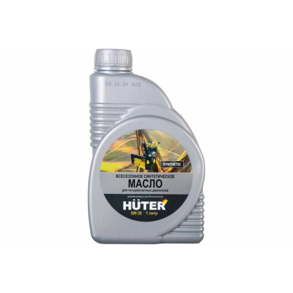 Масло Huter 5W-30 для четырехтактных двигателей 1 л