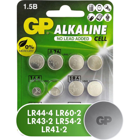 Батарейки GP таблетка ACM01-CR12 (12 штук в упаковке)