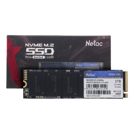 SSD накопитель Netac NV2000 1 ТБ (NT01NV2000-1T0-E4X)