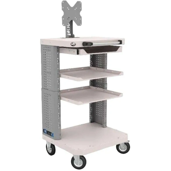 Тележка Comtex №5 (темно-серый/светло-серый, 633х555х1468 мм)