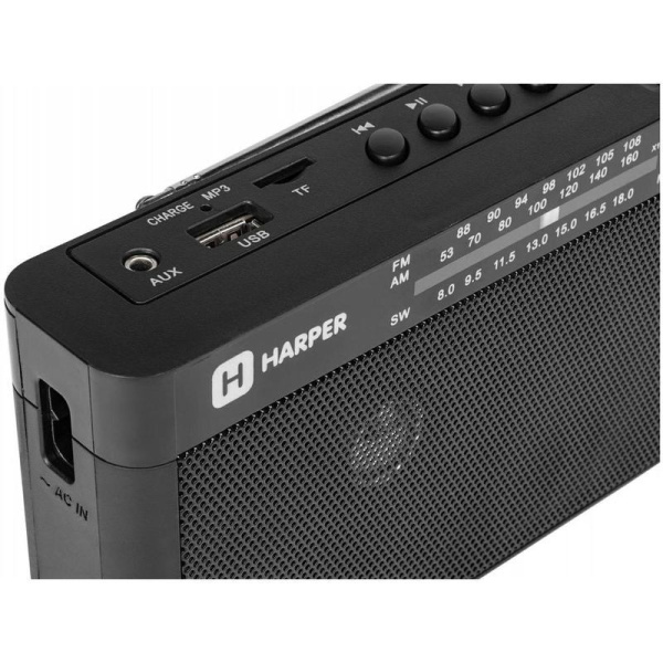 Радиоприемник HARPER HDRS-377 чёрный