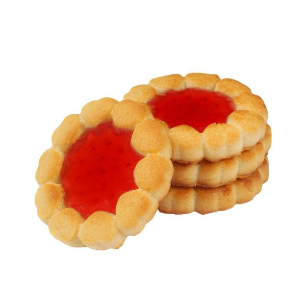 Печенье сдобное Деловой Стандарт Cookies with cherry marmalade 425 г