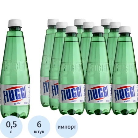 Вода минеральная Fiuggi столовая негазированная 0.5 л