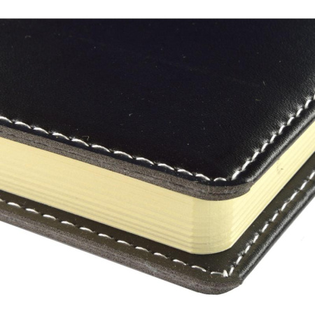 Ежедневник недатированный Bruno Visconti Metropol искусственная кожа А5 136 листов черный (143х216 мм) (артикул производителя 3-491/03) Ежедневник недатированный Bruno Visconti Metropol искусственная кожа А5 136 листов черный (143х216 мм) (артикул производителя 3-491/03)