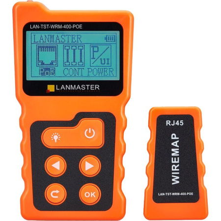 Тестер Lanmaster LAN-TST-WRM-400-POE