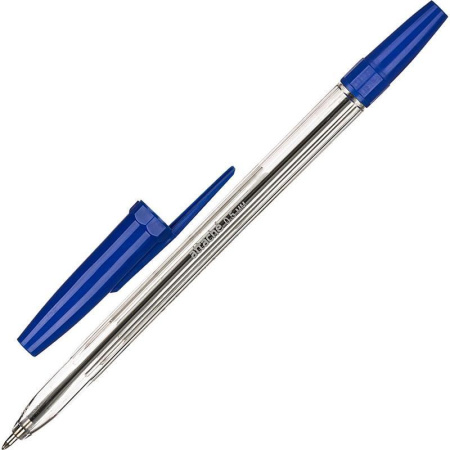 Ручка шариковая Attache Elementary синяя (толщина линии 0.5 мм) Ручка шариковая Attache Elementary синяя (толщина линии 0.5 мм)