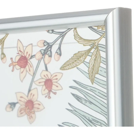 Рамка Attache А4 21х30 см пластиковый багет 10 мм серебристая Рамка Attache А4 21х30 см пластиковый багет 10 мм серебристая