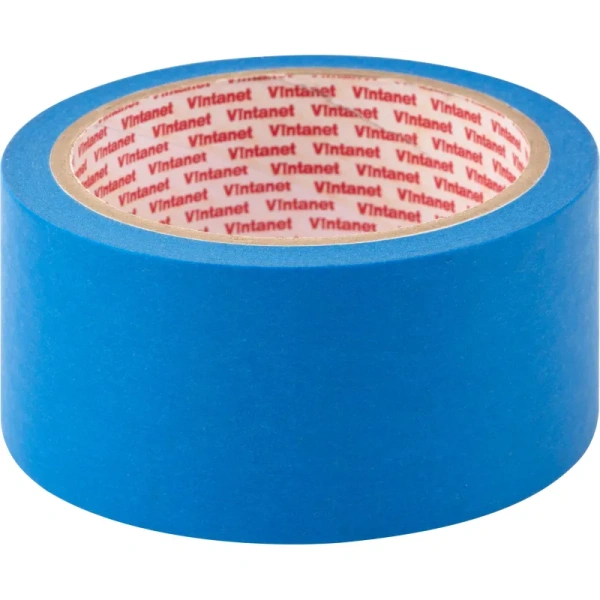 Клейкая лента малярная Vintanet WM111 48 мм x 25 м влагостойкая синяя